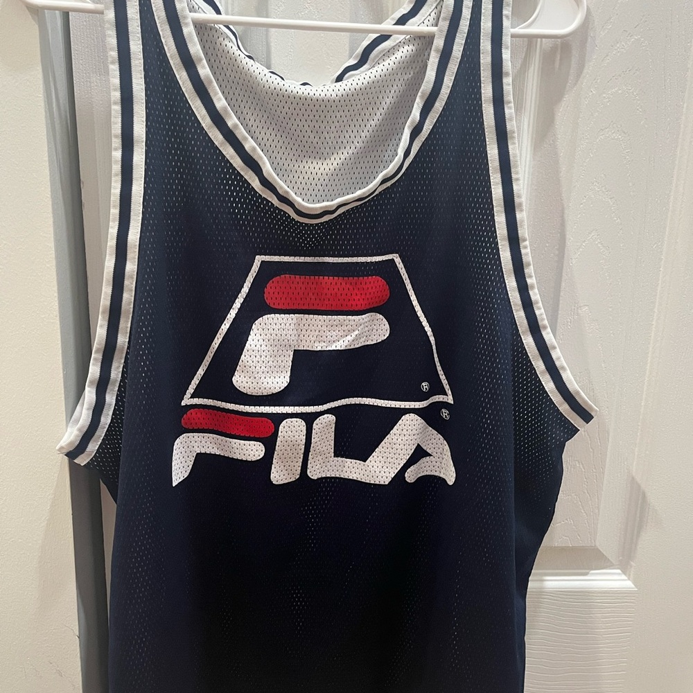 Vintage Reversible Fila Basketball Jersey Men’s L/XL